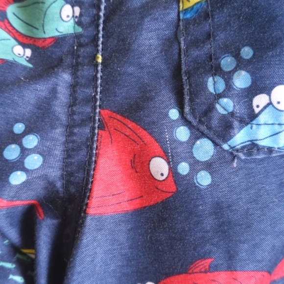 george blue fish swim trunks 2T toddler boys - Picture 7 of 7